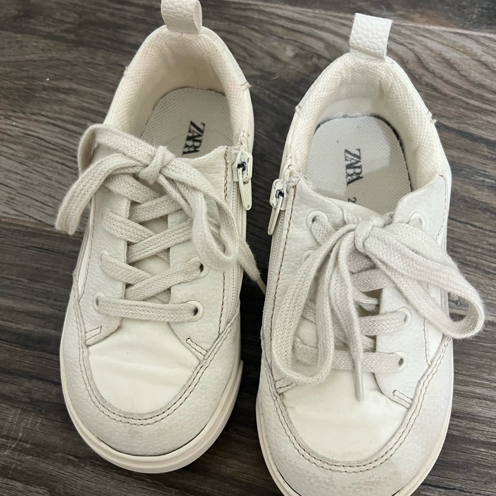 Zara kids leather sneakers